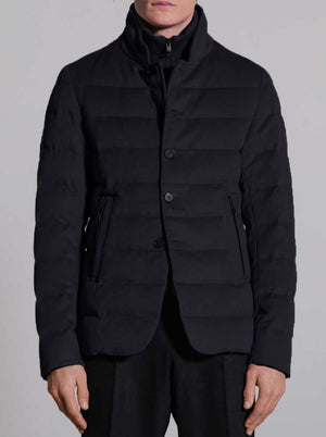Duno Coats Duno - Outerwear - Master T Wool Quilted Blazer Style Jacket