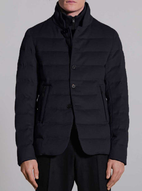 Duno Coats Duno - Outerwear - Master T Wool Quilted Blazer Style Jacket