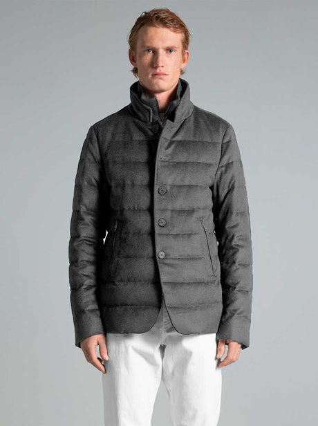 Duno Coats Duno - Technical Wool Quilted Blazer Style Jacket