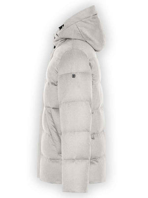 Duno Coats Duno -  Virtus - Technical Wool Quilted Down Jacket