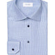 Eton Shirts Eton - Blue Houndstooth Check Shirt