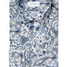 Eton Shirts Eton - Blue Motif Print Shirt