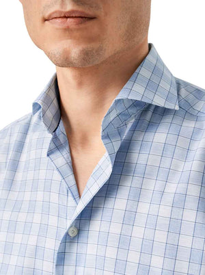 Eton Shirts Eton - Checked Twill Shirt