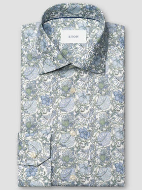 Eton Shirts Eton - Floral Signture Twill Shirt