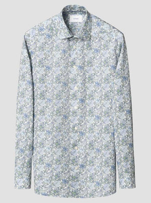 Eton Shirts Eton - Floral Signture Twill Shirt