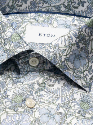 Eton Shirts Eton - Floral Signture Twill Shirt