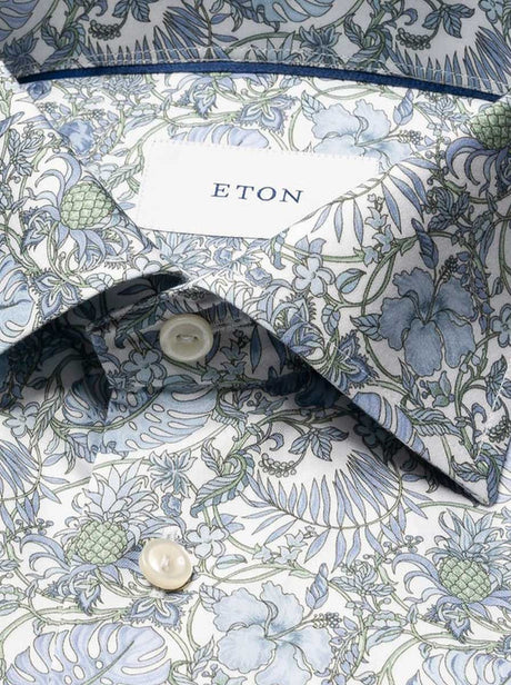 Eton Shirts Eton - Floral Signture Twill Shirt