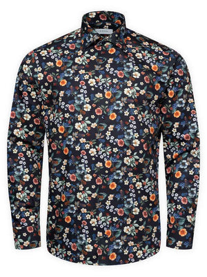 Eton Shirts Eton - Floral Print Shirt