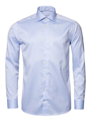 Eton Shirts Eton - Light Blue Signature Twill Shirt