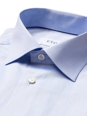 Eton Shirts Eton - Light Blue Signature Twill Shirt