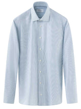 Eton Shirts Eton - Light Green Fine Check Shirt