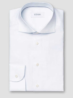 Eton Shirts Eton - Oxford Light Blue Shirt