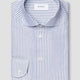 Eton Shirts Eton - Oxford Striped Blue Shirt