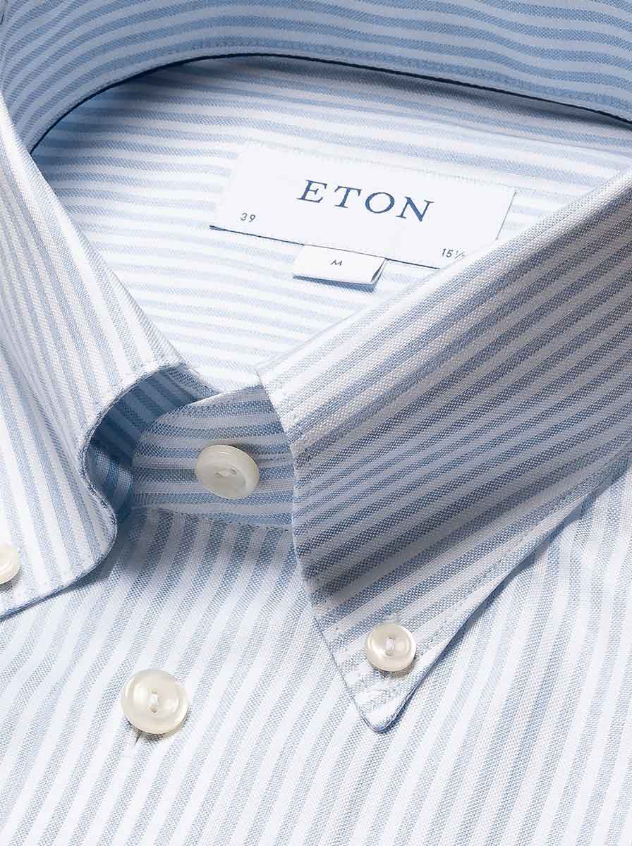 Eton Shirts Eton - Oxford Striped Shirt