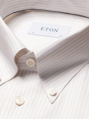 Eton Shirts Eton - Oxford Striped Shirt