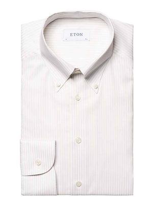 Eton Shirts Eton - Oxford Striped Shirt