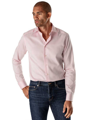 Eton Shirts Eton - Pink Signature Twill Shirt