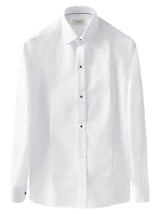 Eton Shirts Eton - Piqué White Dress Shirt