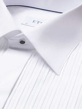 Eton Shirts Eton - Plissé White Dress Shirt