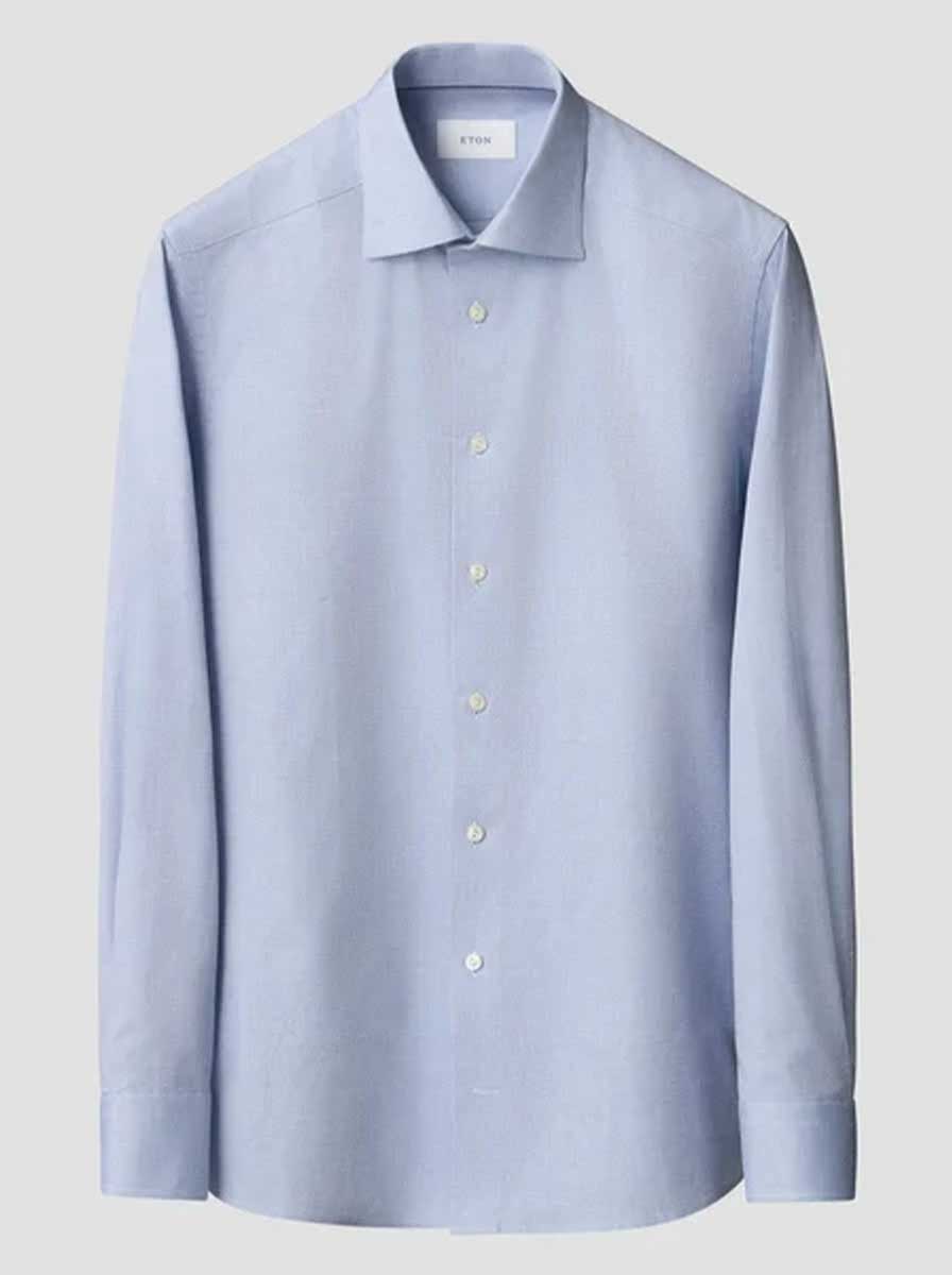 Eton Shirts Eton - Royal Oxford Blue Shirt