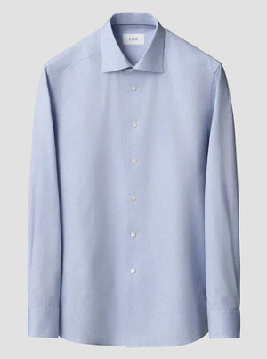 Eton Shirts Eton - Royal Oxford Blue Shirt