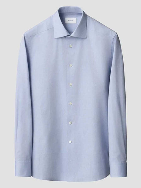 Eton Shirts Eton - Royal Oxford Blue Shirt