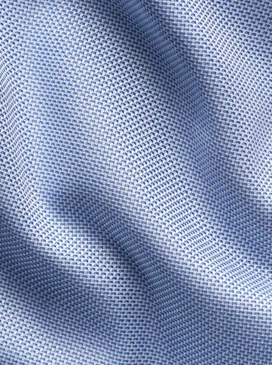 Eton Shirts Eton - Royal Oxford Blue Shirt