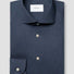 Eton Shirts Eton - Signature Flannel Dark Blue Shirt