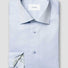 Eton Shirts Eton - Signature Twill Blue Shirt w/ Floral Details