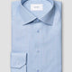 Eton Shirts Eton - Signature Twill Check Light Blue Shirt