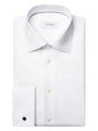 Eton Shirts Eton - Signature Twill Double Cuff White Shirt
