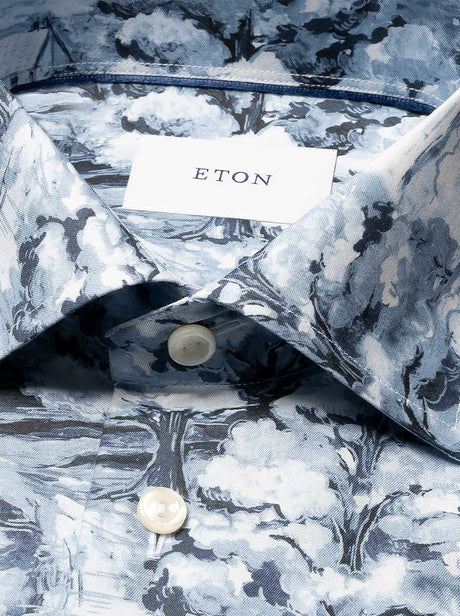 Eton Shirts Eton - Signature Twill Hand Painted Cotswold Shirt