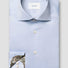 Eton Shirts Eton - Signature Twill Light Blue Shirt w/ Paisley Details
