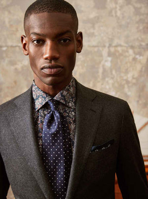 Eton Shirts Eton - Signature Twill Paisley Print Shirt