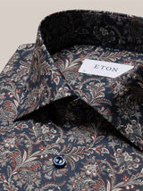 Eton Shirts Eton - Signature Twill Paisley Print Shirt