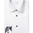 Eton Shirts Eton - Signature Twill Shirt w/ Floral Print Trim
