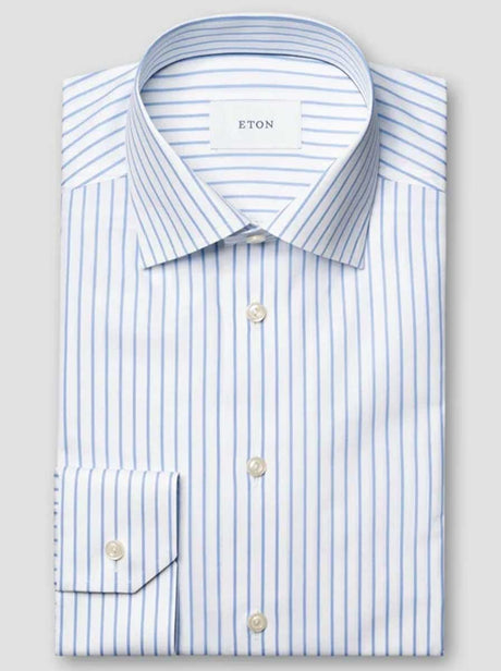 Eton Shirts Eton - Striped Signture Twill Shirt