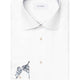 Eton Shirts Eton - White Floral Effect Signature Twill Shirt