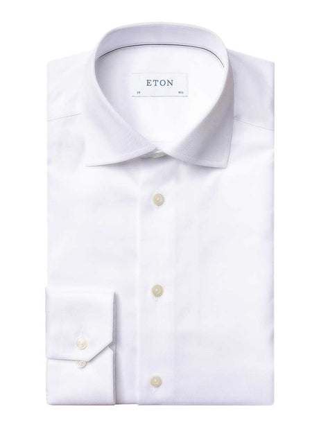 Eton Shirts Eton - White Signature Twill Shirt