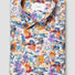 Eton Short Sleeve Shirts Eton - Holiday Print Lightweight Popin Short Sleeve Shirt