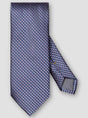 Eton Ties Eton - Geometric Woven Silk Blue/Pink Tie