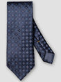 Eton Ties Eton - Medallion Woven Navy Silk Tie