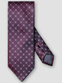 Eton Ties Eton - Medallion Woven Purple Silk Tie