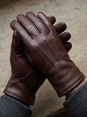 Failsworth Gloves Failsworth - Winston Deerskin Brown Gloves