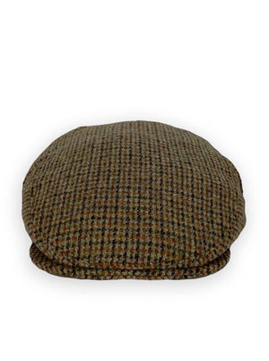 Failsworth Headwear Failsworth - Houndstooth Tweed Flat Cap