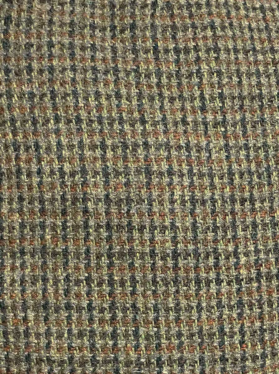 Failsworth Headwear Failsworth - Houndstooth Tweed Flat Cap