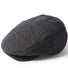 Failsworth Headwear Failsworth - Waterproof Lovat Tweed Charcoal Flat Cap 001628 226