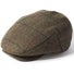 Failsworth Headwear Failsworth - Waterproof Lovat Tweed forest Flat Cap 001628 226