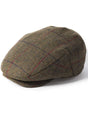 Failsworth Headwear Failsworth - Waterproof Lovat Tweed forest Flat Cap 001628 226