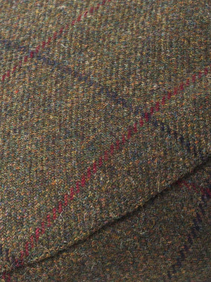 Failsworth Headwear Failsworth - Waterproof Lovat Tweed forest Flat Cap 001628 226